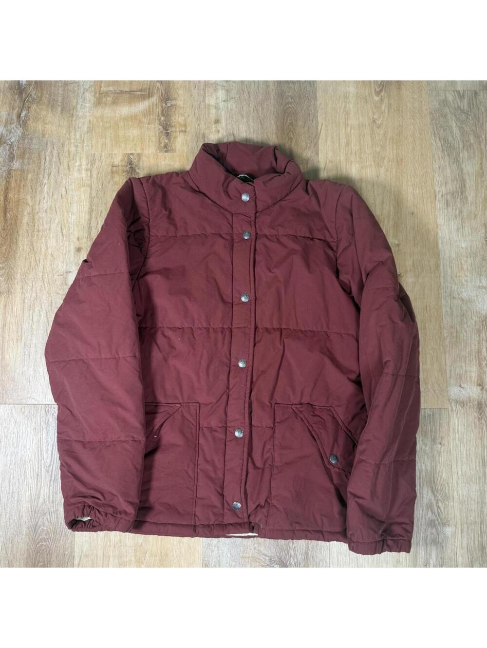 90s REI Puffer Jacket – Burgundy (M)